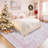 Machine Washable Non-Slip Vintage Retro Pink Area Rug-326070739