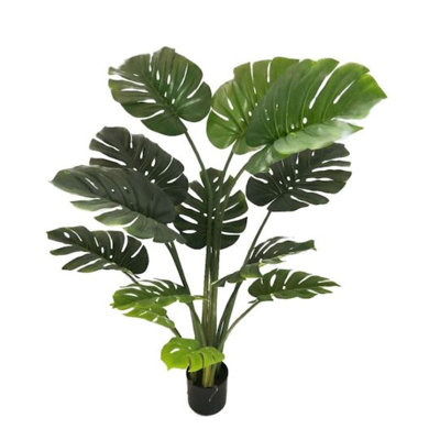 Plante à feuillage artificiel en pot