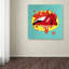 «Lips» par Kieninger, impression sur toile tendue-21178644