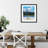 Abuzar Black Wood Picture Frame with Mat-342055555