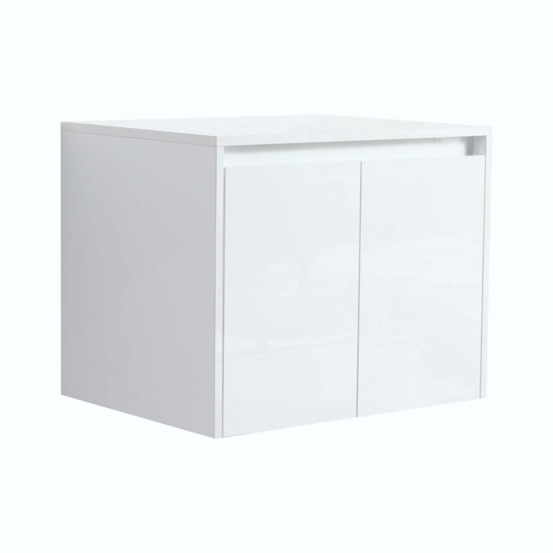 Bathroom Wall Cabinet, 2-Soft Close Doors, Float Mounting Design