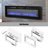 Rayva Classic Built-in or Wall-Mounted Direct Vent Electric Fireplace Insert-764890042