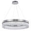 Lustre rond en cristal transitionnel à DEL-273550575-383400055