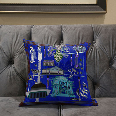 Housse et insert de coussin décoratif en polyester