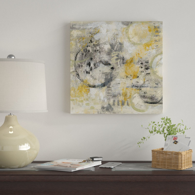 « de dérive », reproduction sur toile, H 37 po x l 37 po x P 1,5 po, Pas de tapis, Toile tendue