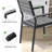 Muntz 6 - Person Metal Patio Dining Set with Rectangular Table-1330233636