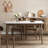 Solid Wood  and Sintered stone  Rectangular dining table-431775947