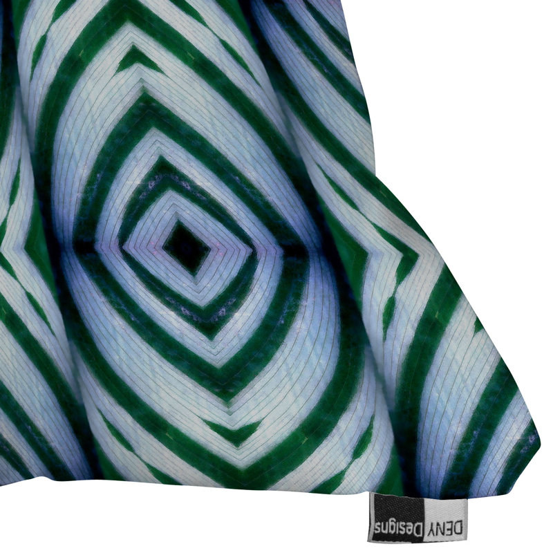 Wagner Campelo Maranta Throw Pillow, 20" x 20", White Maranta 1