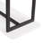 Celine 71" Contemporary Modern Console Table with 2 Shelves in White-1707427059