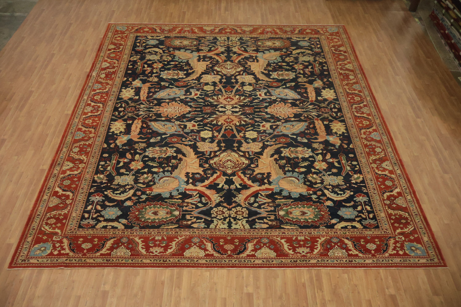 Isabelline Masterpiece Collectible Vegetable Dye Traditional Large Rug ...