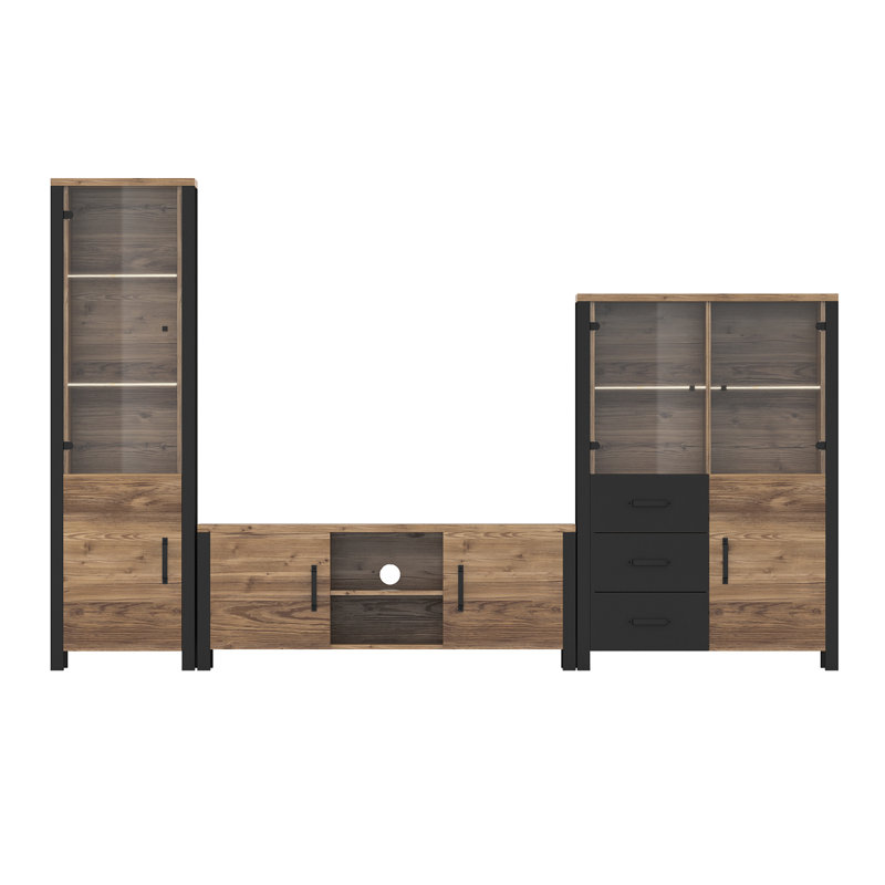 Monzerrath Unfinished Entertainment Centre for TVs up to 78", Wood