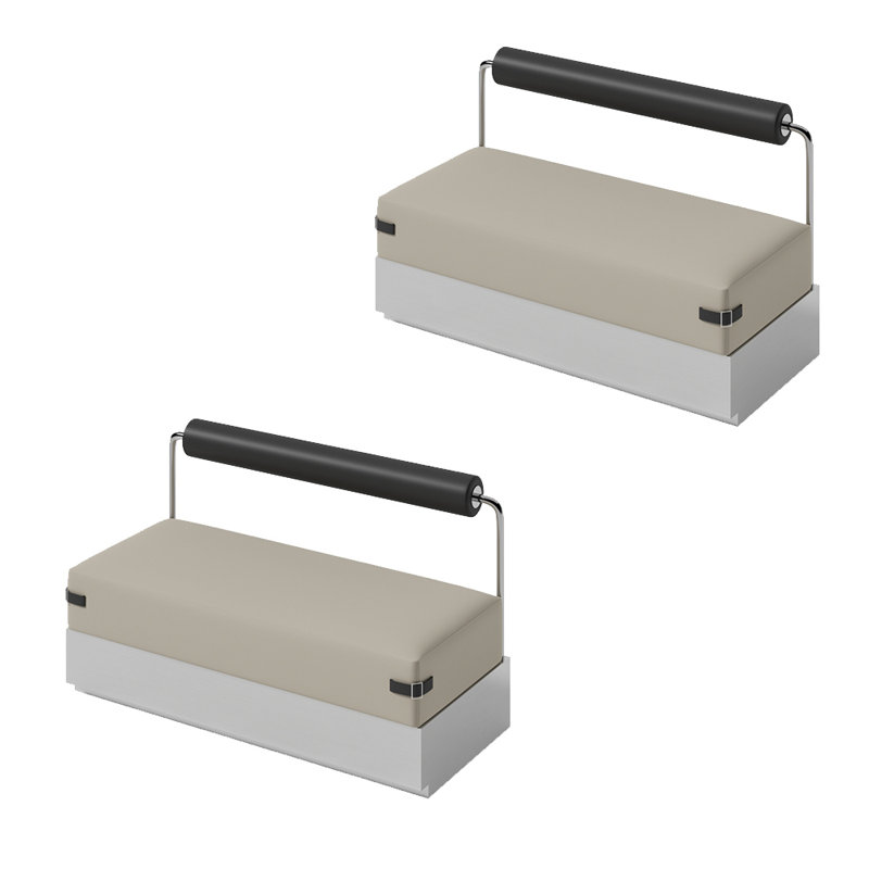 Faux Leather Upholstered Bench