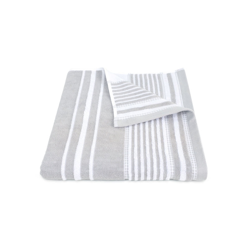 Branden Bath Towel,  Batten Stripe Gray