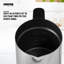 Geepas Stainless Steel Automatic Milk Frother