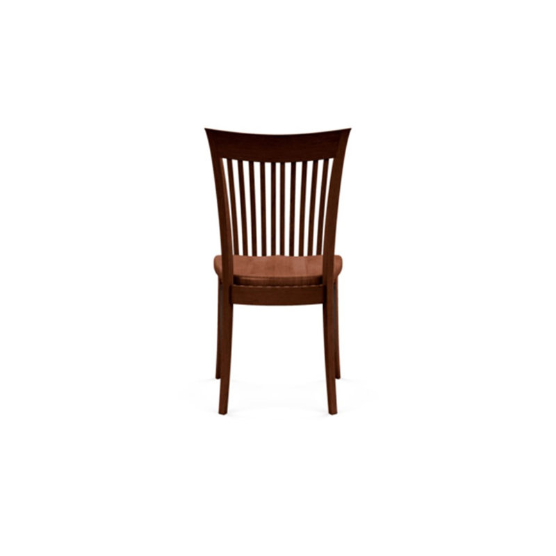 Sarah Solid Wood Dining Chair, Cognac Cherry