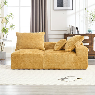 2 Chenille Fabric , Bringing Comfort And Style To Your Home Lounger - Soft Silky, Comfortable Sitting, Long-Term Use