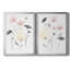 «Blush and Black Wildflowers I», ensemble de 2 impressions sur toile encadrées-487160005-487160006