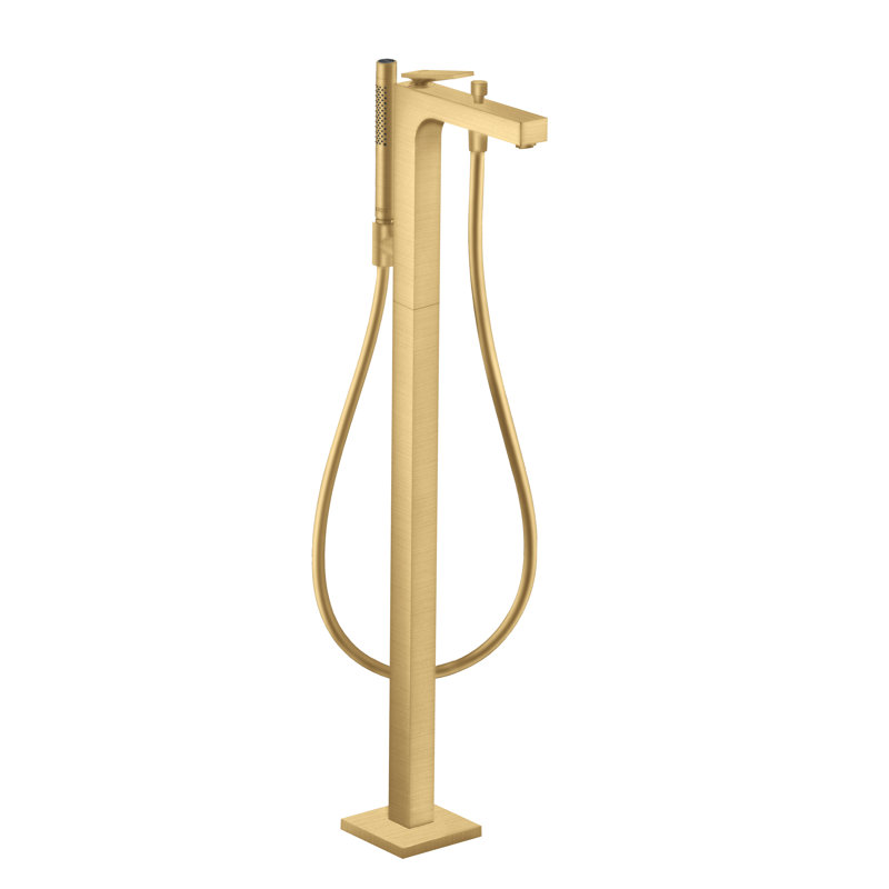 Citterio Tub Filler with Diverter, Brushed Gold Optic