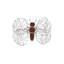 Wire Wing Butterfly Wall Décor