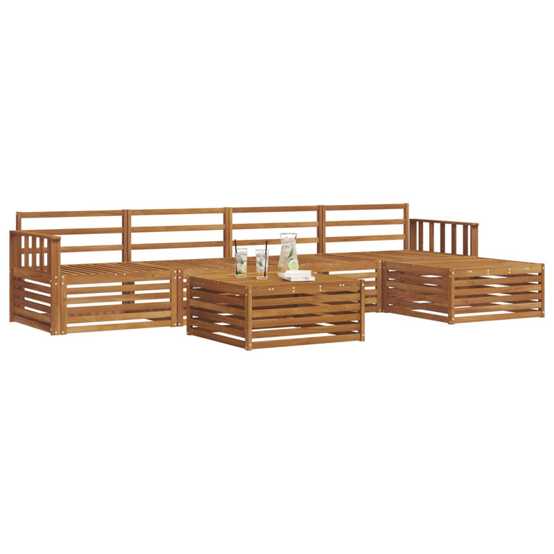 329cm Wide Patio Sectional Set