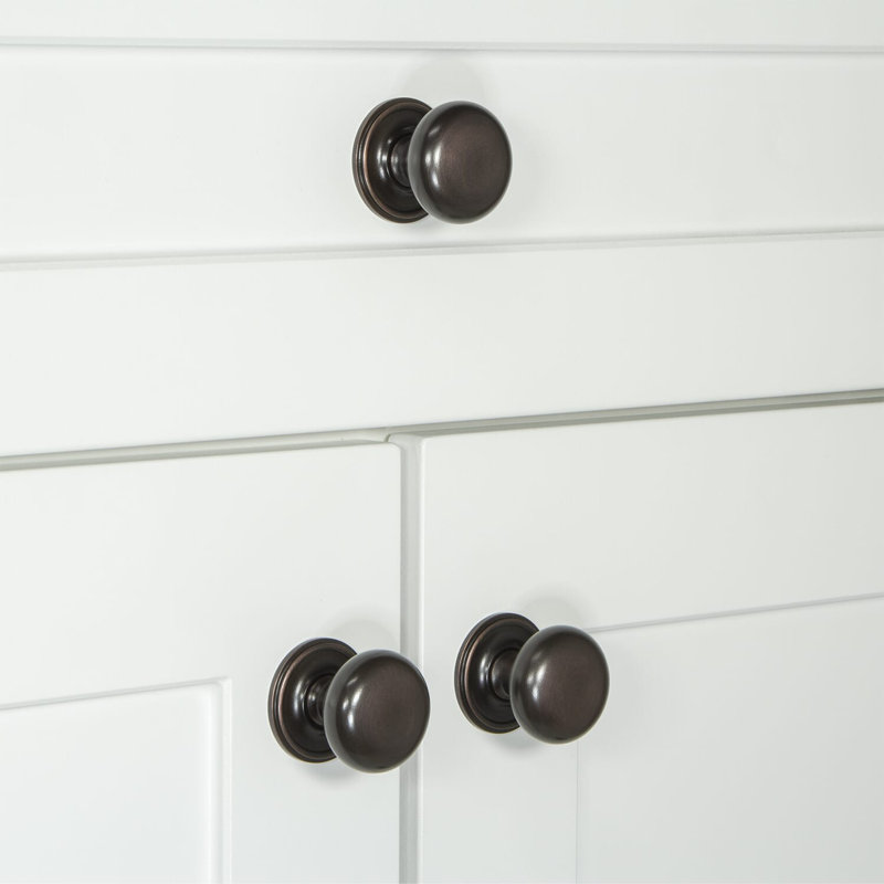 Fifth Avenue Round Knob, Timeless Bronze