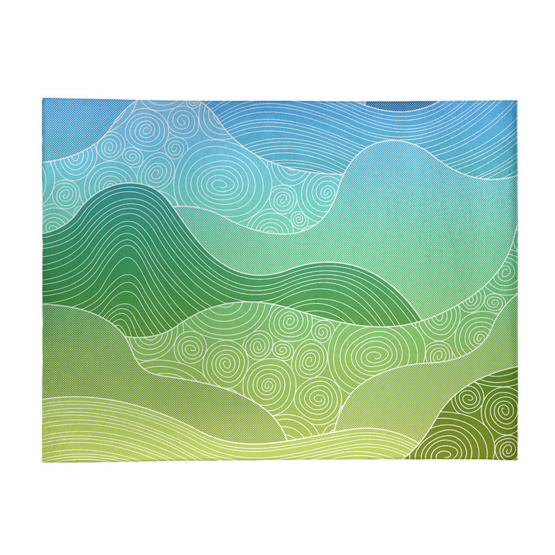 Chenille Abstract Indoor Rug, Rectangle 9' x 12'