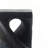 Wood-Like Texture MGO Twist Shape Side Table-579227082