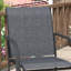 Chaise de salle à manger d'extérieur empilable en textilène-2010479765