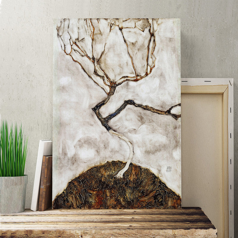 Egon Schiele - Wrapped Canvas Painting, 50cm H x 35cm W
