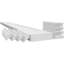 Ensemble de colonnes encastrées carrées classiques en PVC Craftsman Classic-36091380