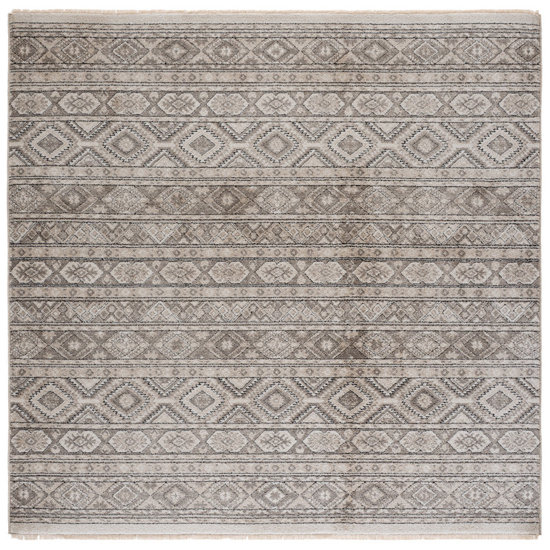 Grove 670 Performance Geometric Shapes Rug, Square 6'7"