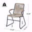 Ensemble de 2 chaises de patio d'extérieur