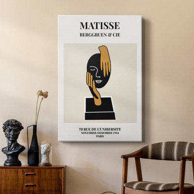 Matisse CXXXIX Framed Print -Custom Wrapped Gallery Cavas