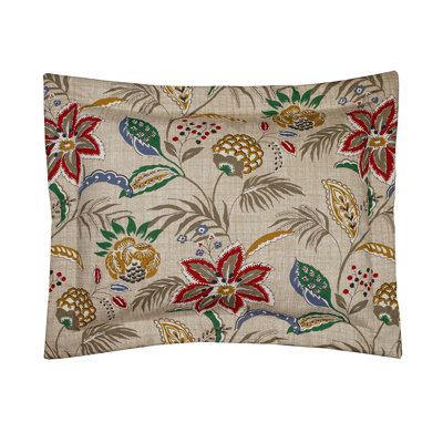 Tradewinds Tropic Tropical Cotton Floral Sham