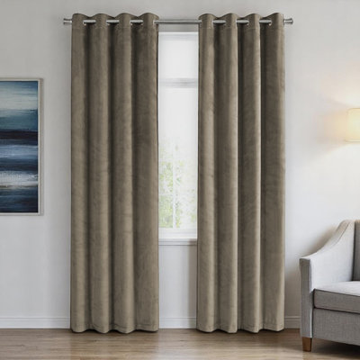 Ensemble de 2 panneaux de rideaux Shiro l 54 po x L 95 po Shiro