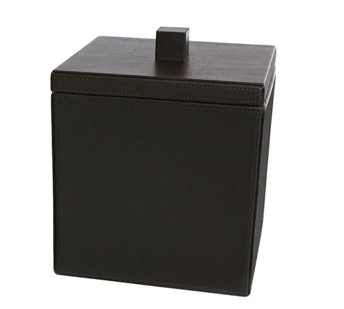 Seau à glace carré 3,5 qt London, Brun