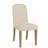 Laguna Rectangular Table And Cream Side Chairs Dining Set