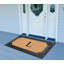 Paillasson en caoutchouc naturel et coco 24 "x 39" pour porte d'entrée, paillasson durable traité anti-perte de fibres-70051352