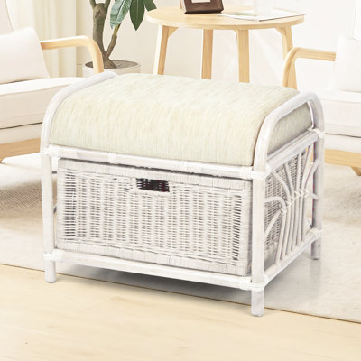 Eukleides Upholstered Ottoman