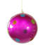 Ornement boule de Noël bonbon à pois-30592189-30592196