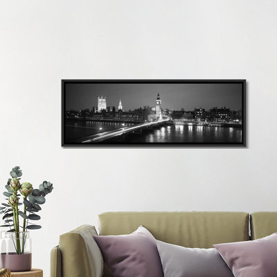 Angleterre, Londres, Parlement, art mural sur toile tendue