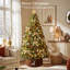 Jupe de couverture d'arbre de Noël-287336184