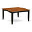 Ensemble de table de salle à manger 7 pièces composé d'une table de salle à manger carrée avec rallonge papillon et 6 chaises de salle à manger-1699888796