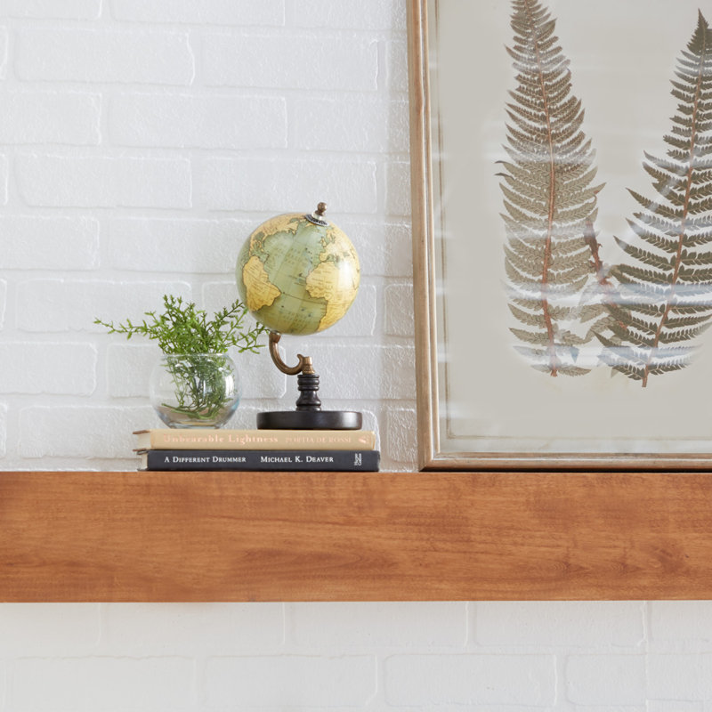 Wood Educational/Geographic Earth Globe, Green