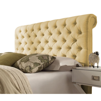 Upholstered Linen Headboard
