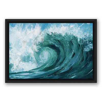 Raz de marée, reproduction d'art sur toile