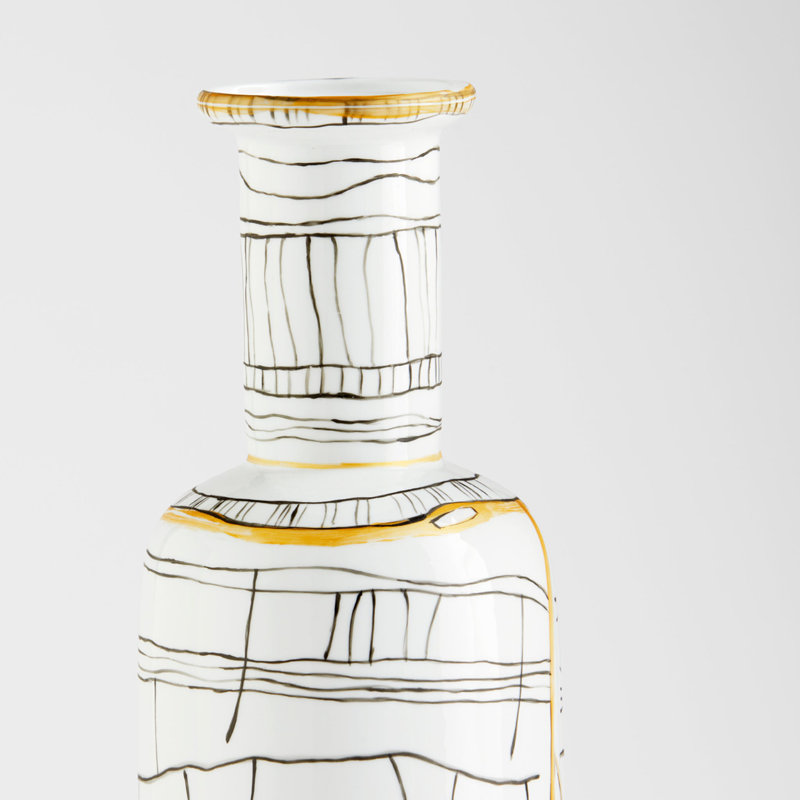 Lindus Handcrafted Table Vase 1, 23.25" H x 5.75" W x 5.75" D