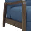 Push Back Recliner With Wooden Arms