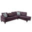 Canapé modulaire d'angle en lin avec repose-pieds de 97,2 po Sciortino-1814234109-1755769285