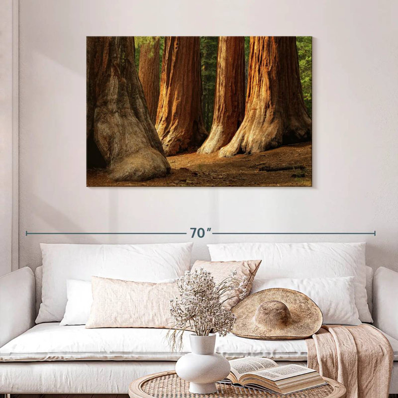 Harnek Ancient Sequoia Trees, 30" H x 45" W